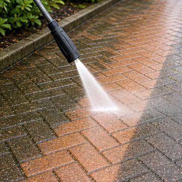 AI generated thumbnail showing driveway pressure washing.