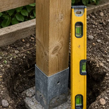 AI generated thumbnail showing fence post work.