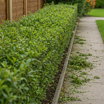 AI generated thumbnail showing boundary hedge tidy-ups.