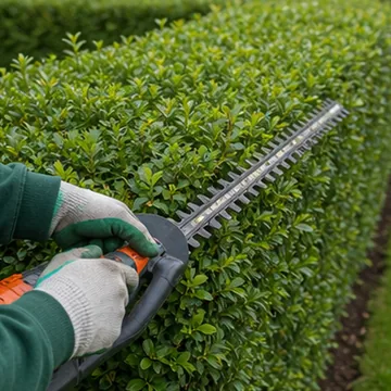 AI generated thumbnail showing regular hedge trimming.